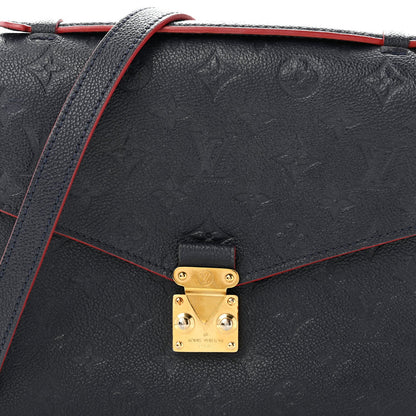 Empreinte Pochette Metis Marine Rouge Handbag
