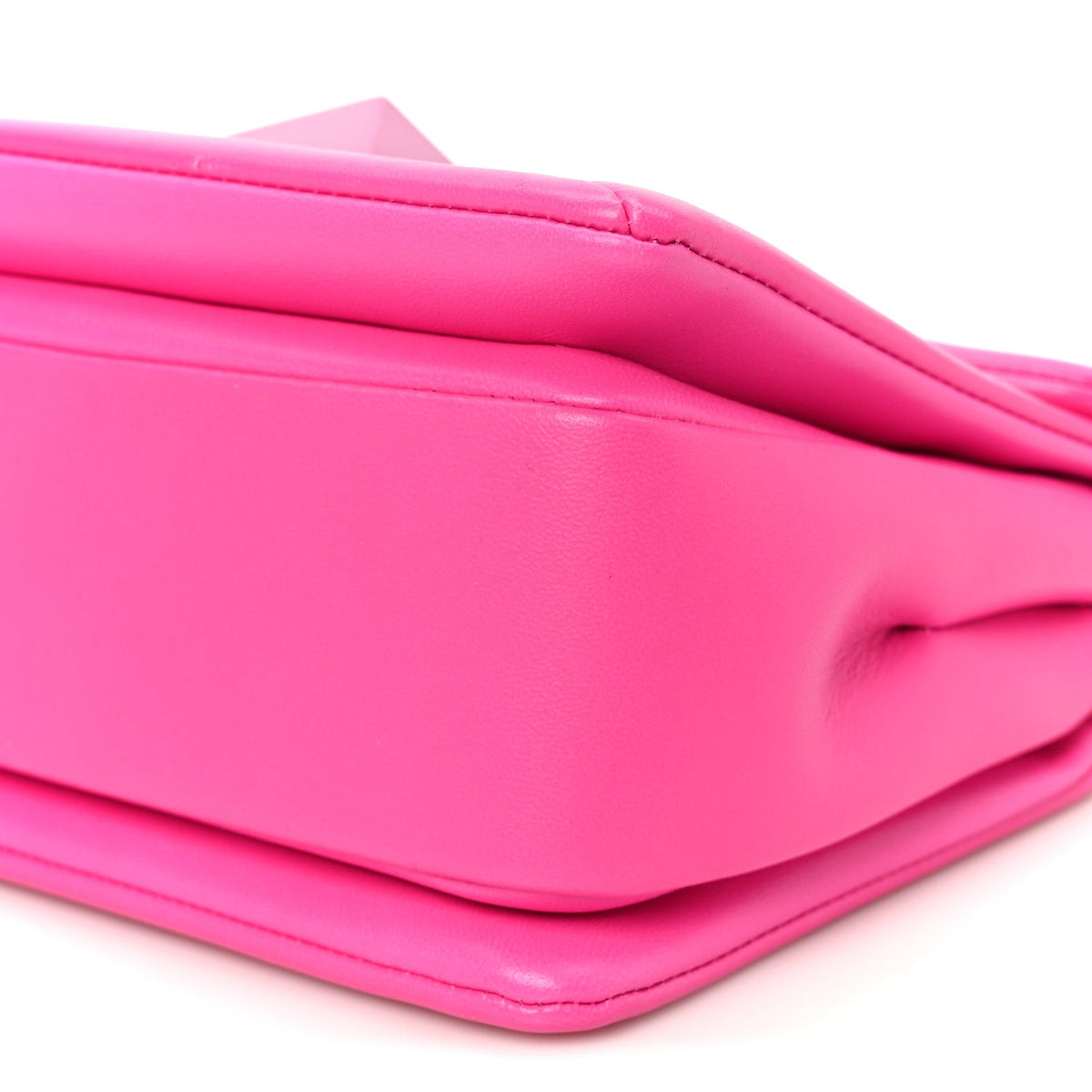 Nappa Clutch Bag - Pink