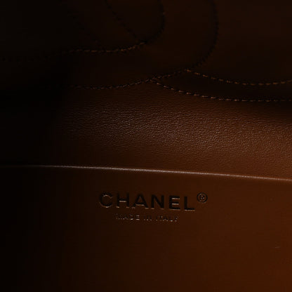 Small Calfskin Suede Flap Shoulder Bag