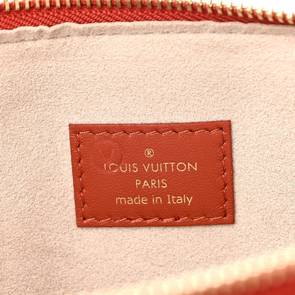 Lambskin Handbag - Brown