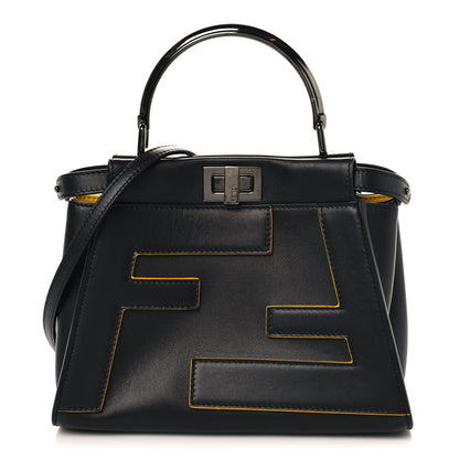 Mini Nappa Satchel Bag - Black