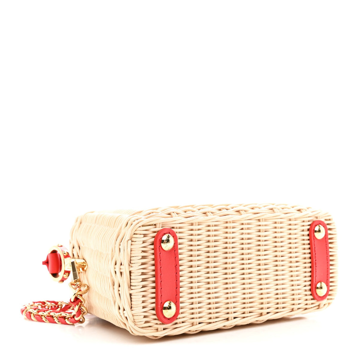 Mini Calfskin Handbag - Tan