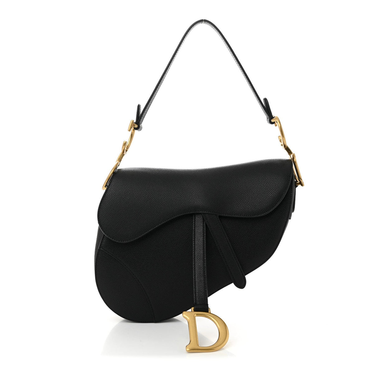 Calfskin Handbag - Black