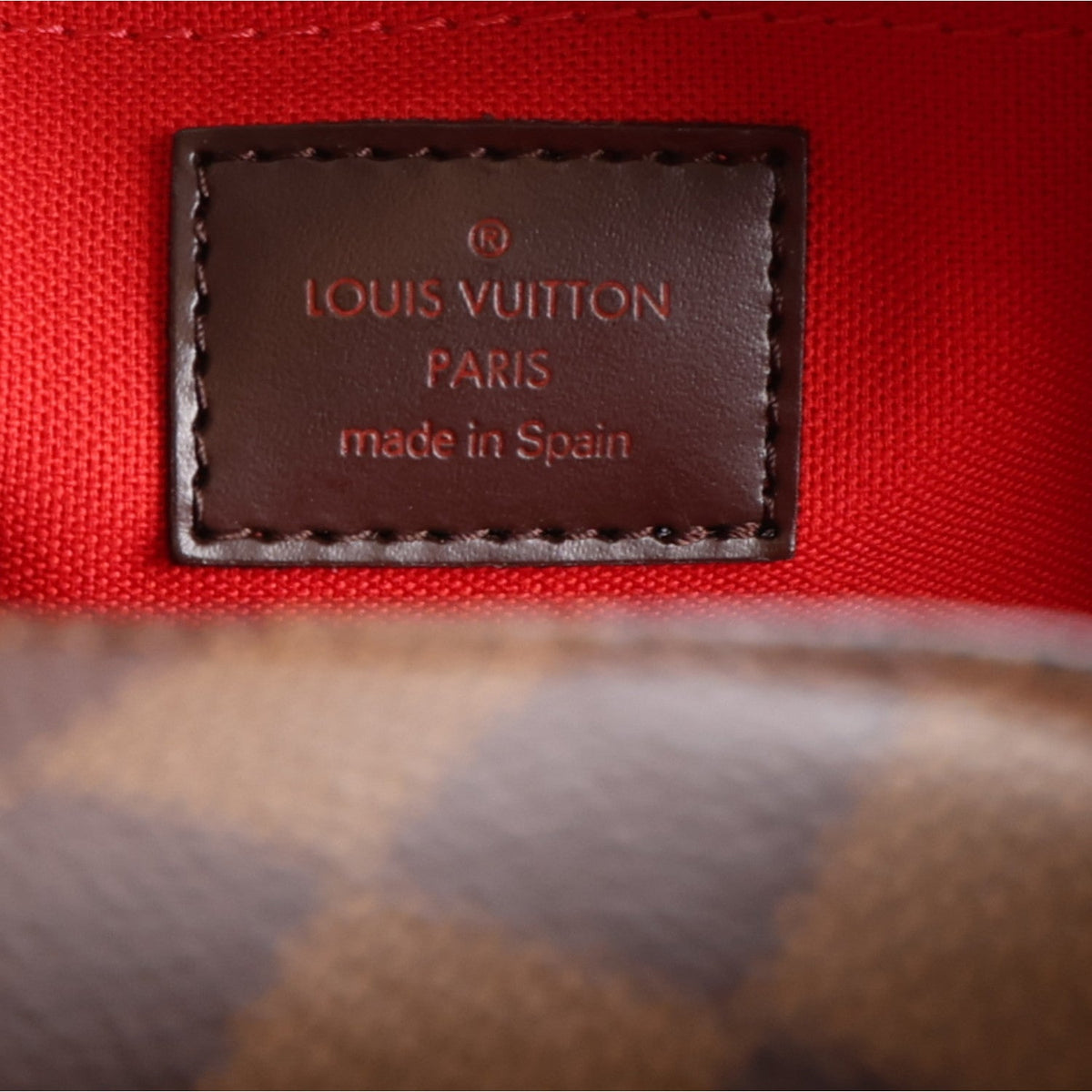Damier Ebene Ribera Mm Handbag