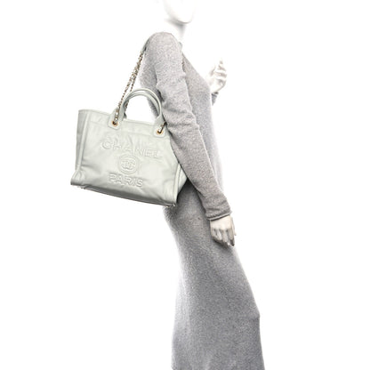 Small Calfskin Tote Bag - Grey