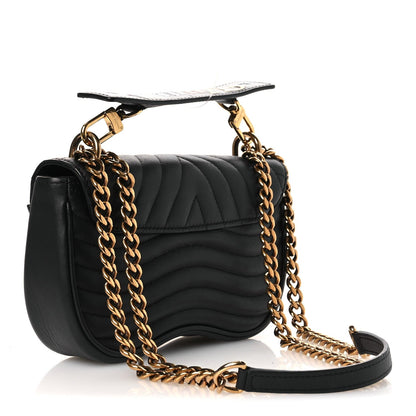 Calfskin Handbag - Black