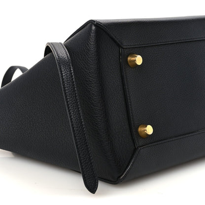 Mini Calfskin Belt Bag - Black