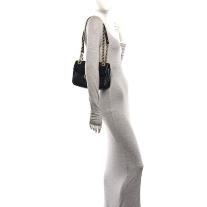 Small Calfskin Shoulder Bag - Black