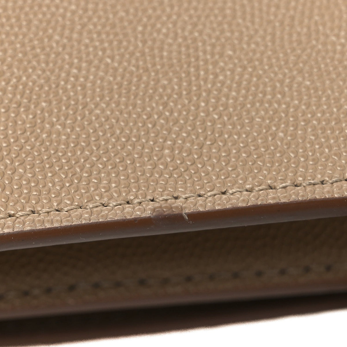 Small Calfskin Handbag - Beige