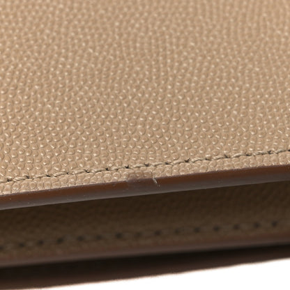 Small Calfskin Handbag - Beige