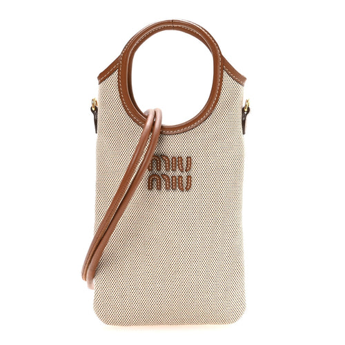 Canvas Handbag - Beige
