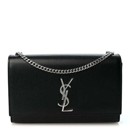 Medium Satchel Bag - Black
