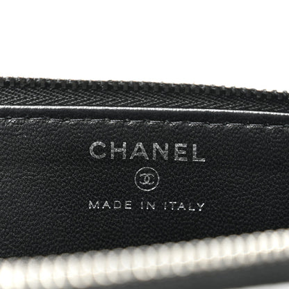 Lambskin Clutch Bag - Black