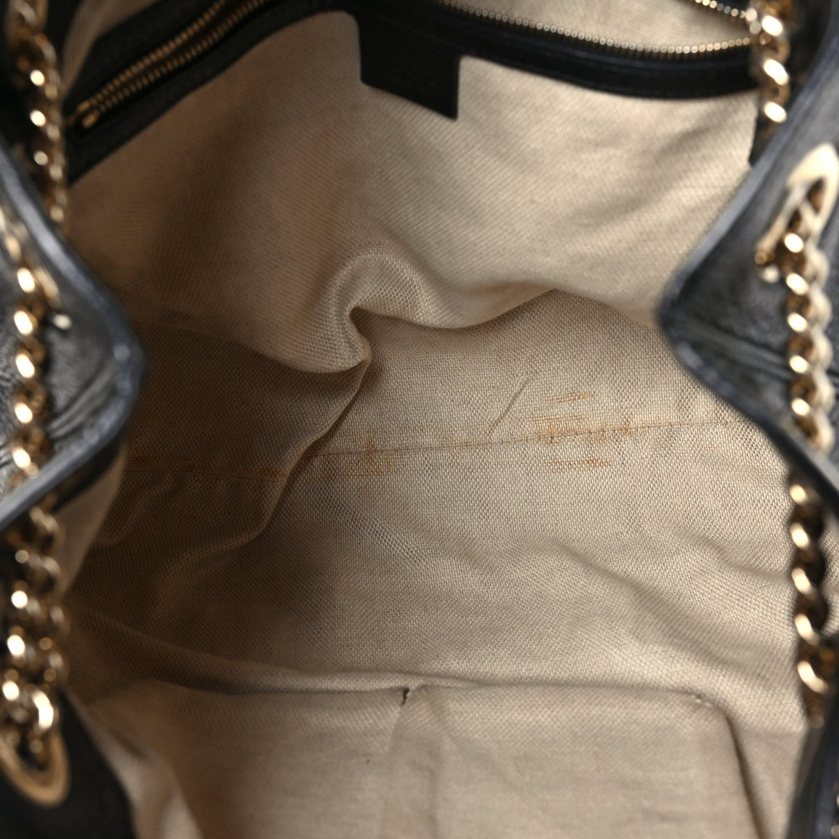 Medium Calfskin Shoulder Bag - Black