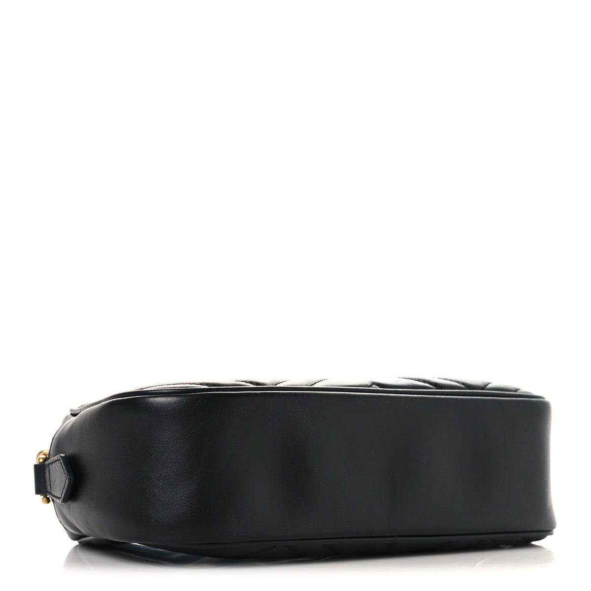Small Calfskin Shoulder Bag - Black