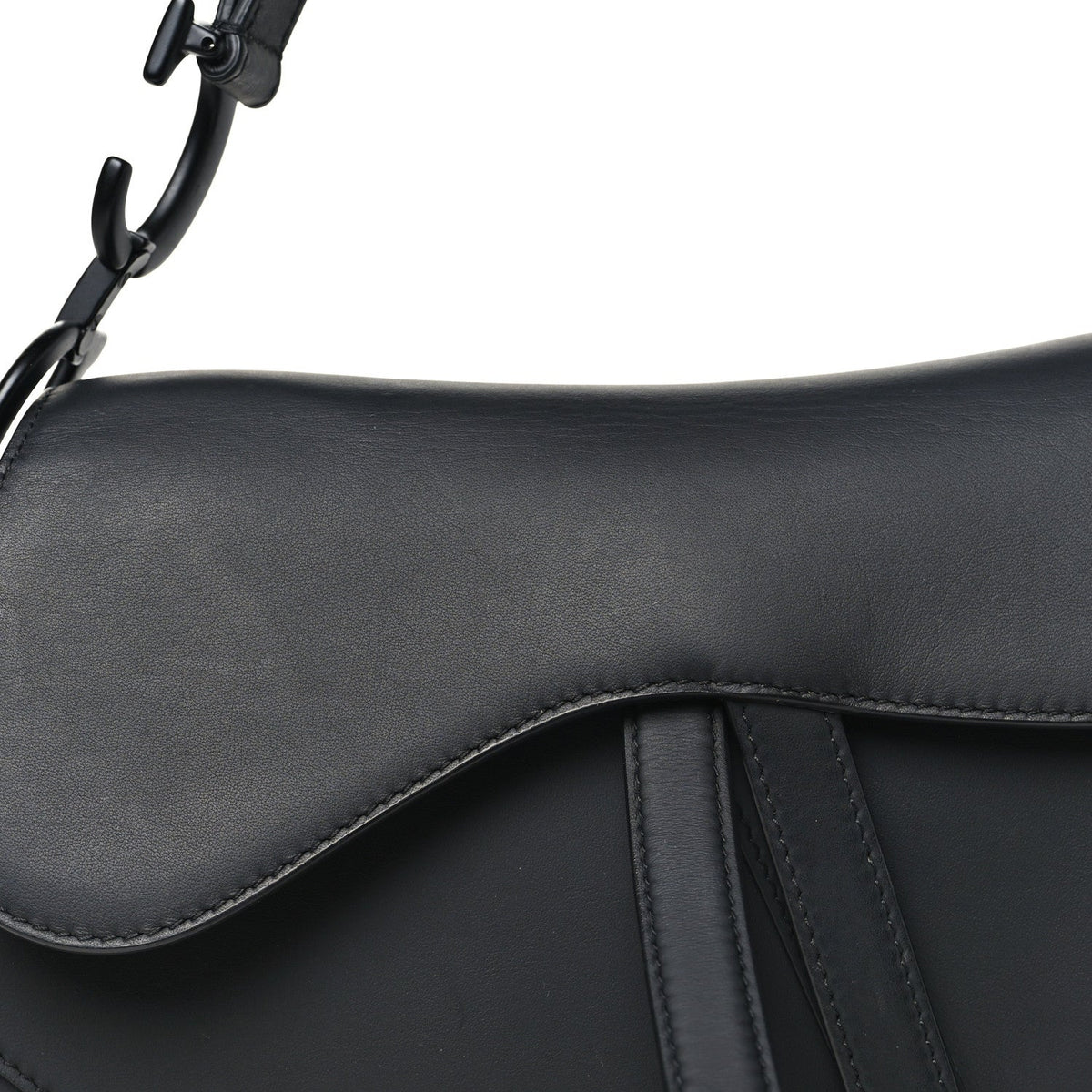 Calfskin Handbag - Black