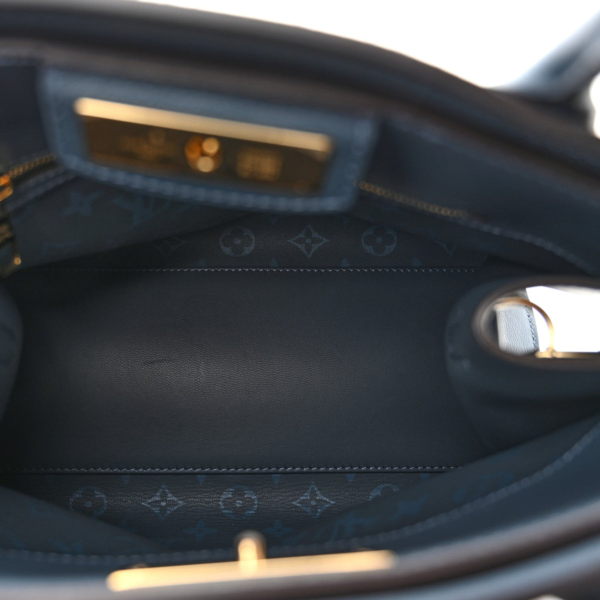 Calfskin Handbag - Blue