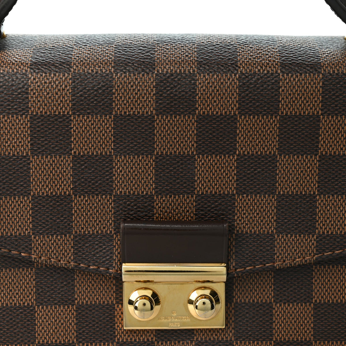 Damier Ebene Croisette Handbag