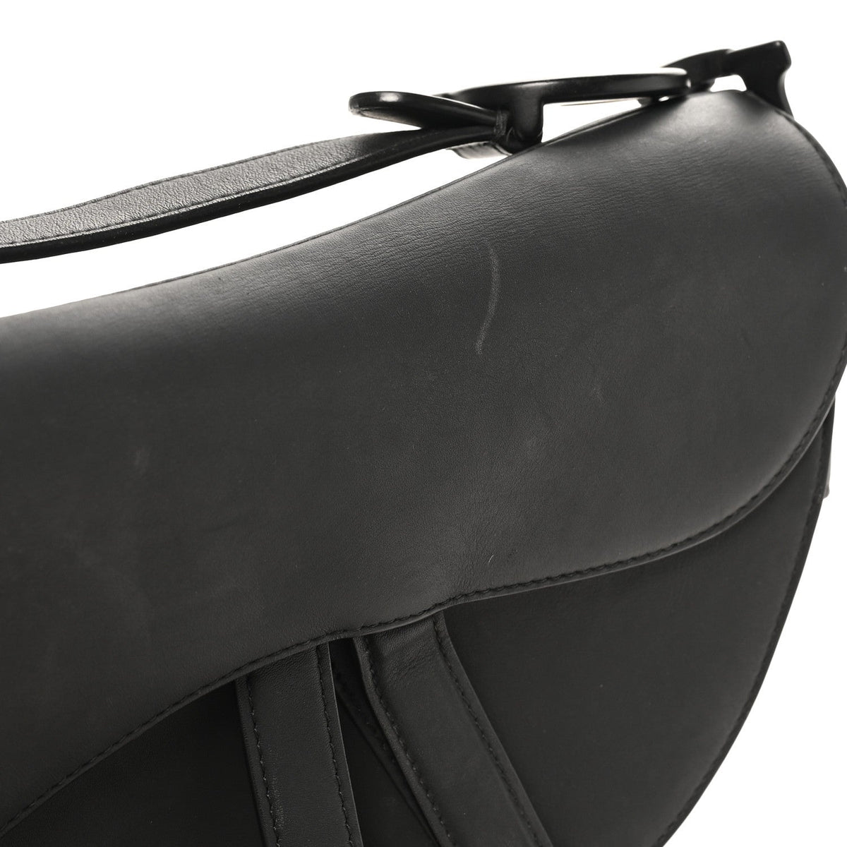Calfskin Handbag - Black