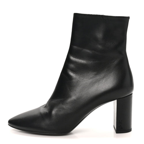 Nappa Vendome Loulou Ankle Zip Boot Black