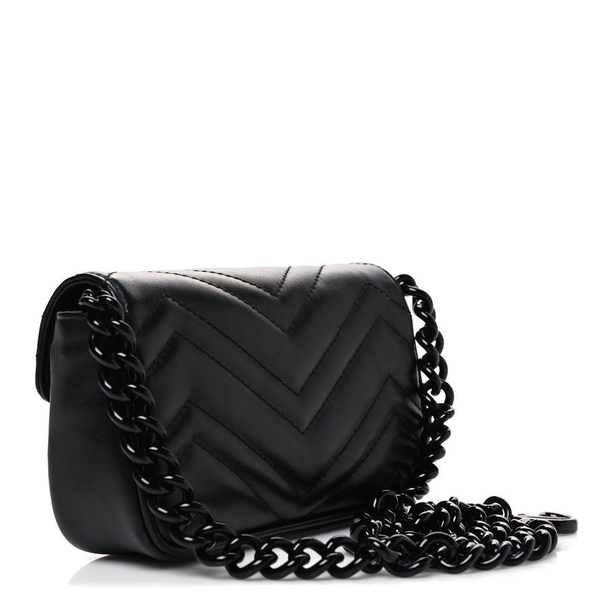Calfskin Belt Bag - Black