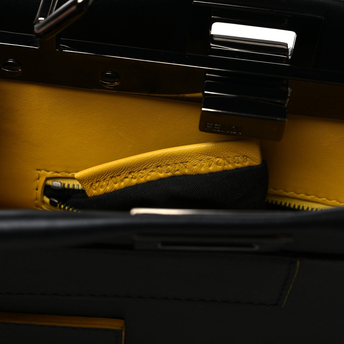 Mini Nappa Satchel Bag - Black