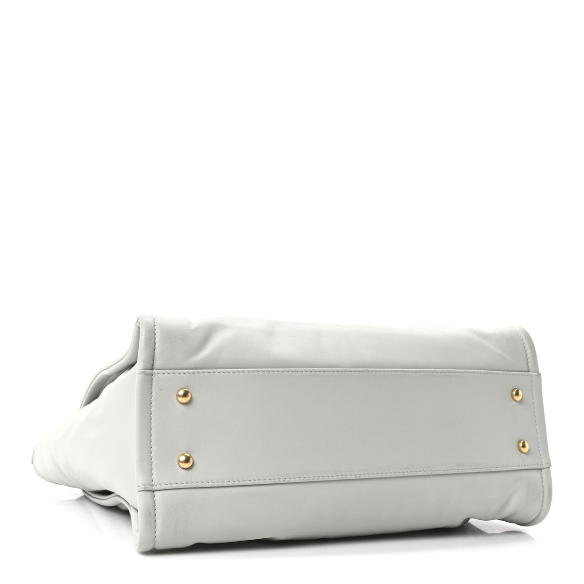 Small Calfskin Tote Bag - Grey