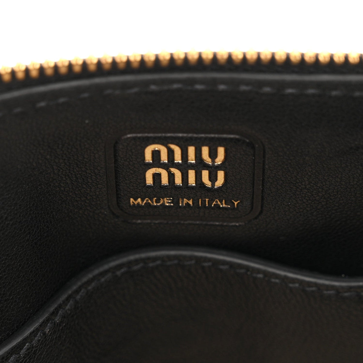 Mini Nappa Handbag - Black