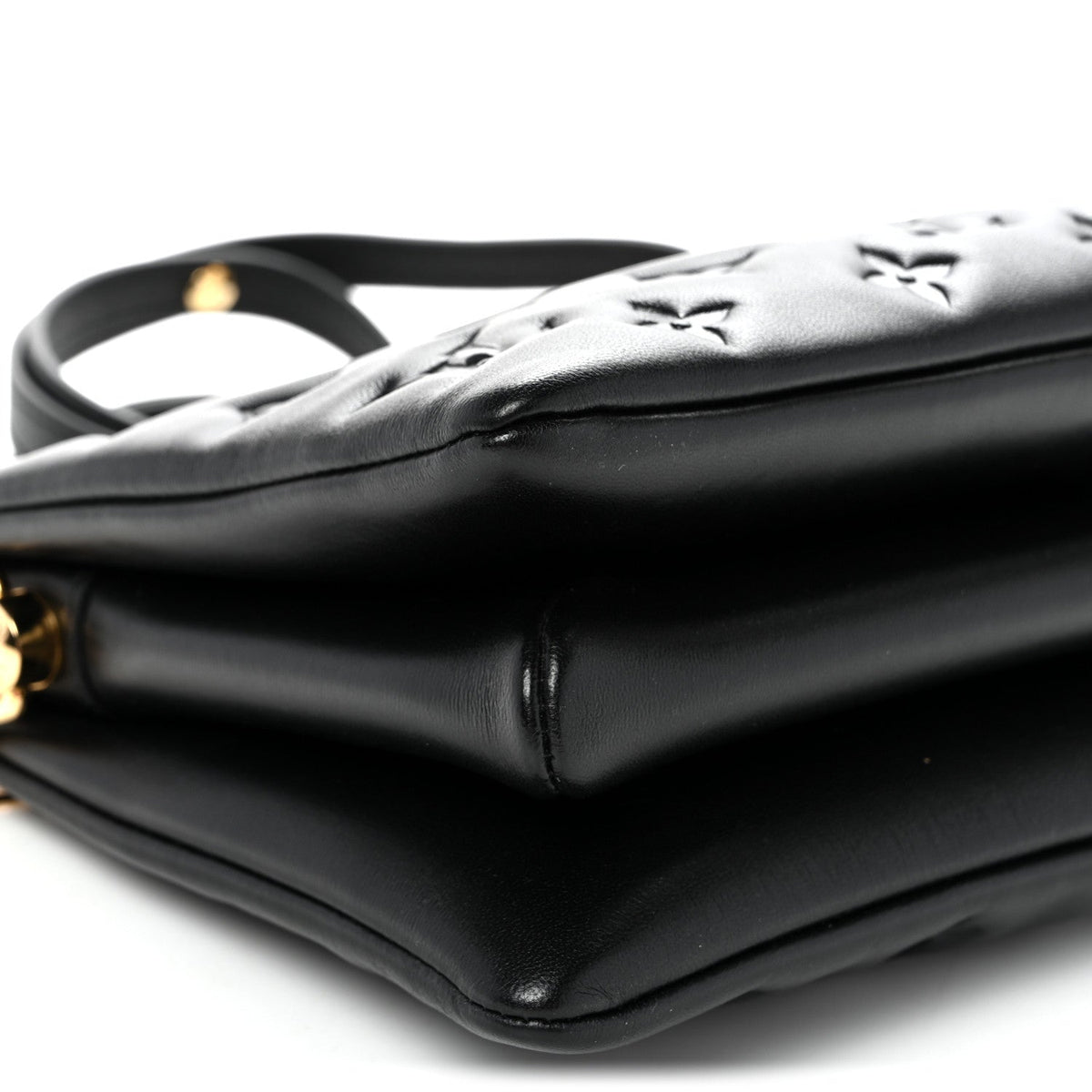 Lambskin Handbag - Black