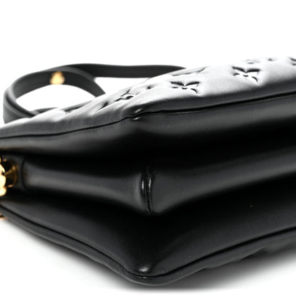 Lambskin Handbag - Black