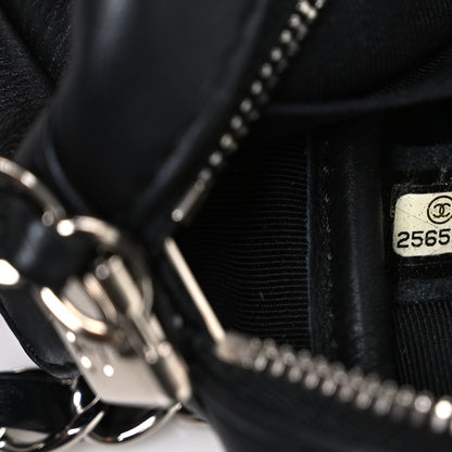 Quilted Calfskin Handbag - Black