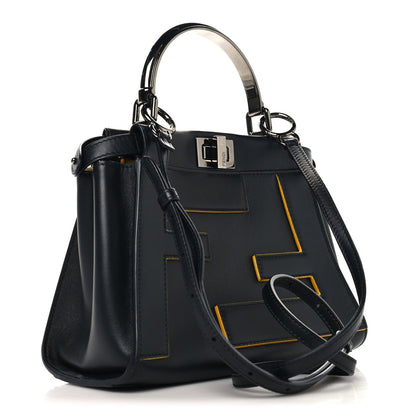 Mini Nappa Satchel Bag - Black
