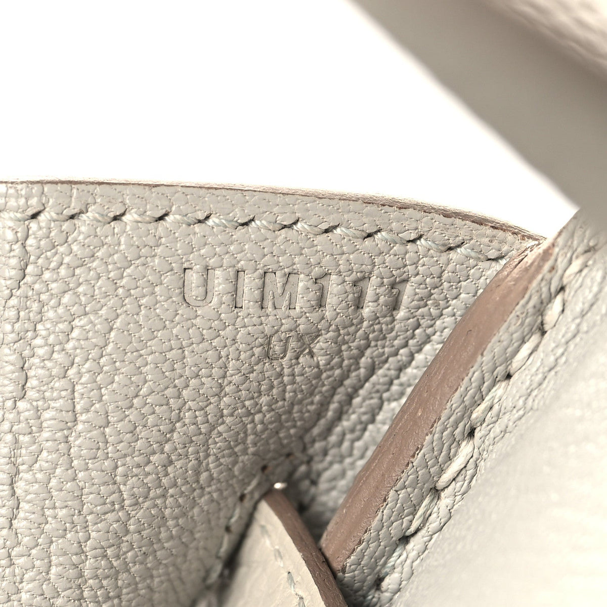 Togo Birkin 30 Gris Perle Handbag