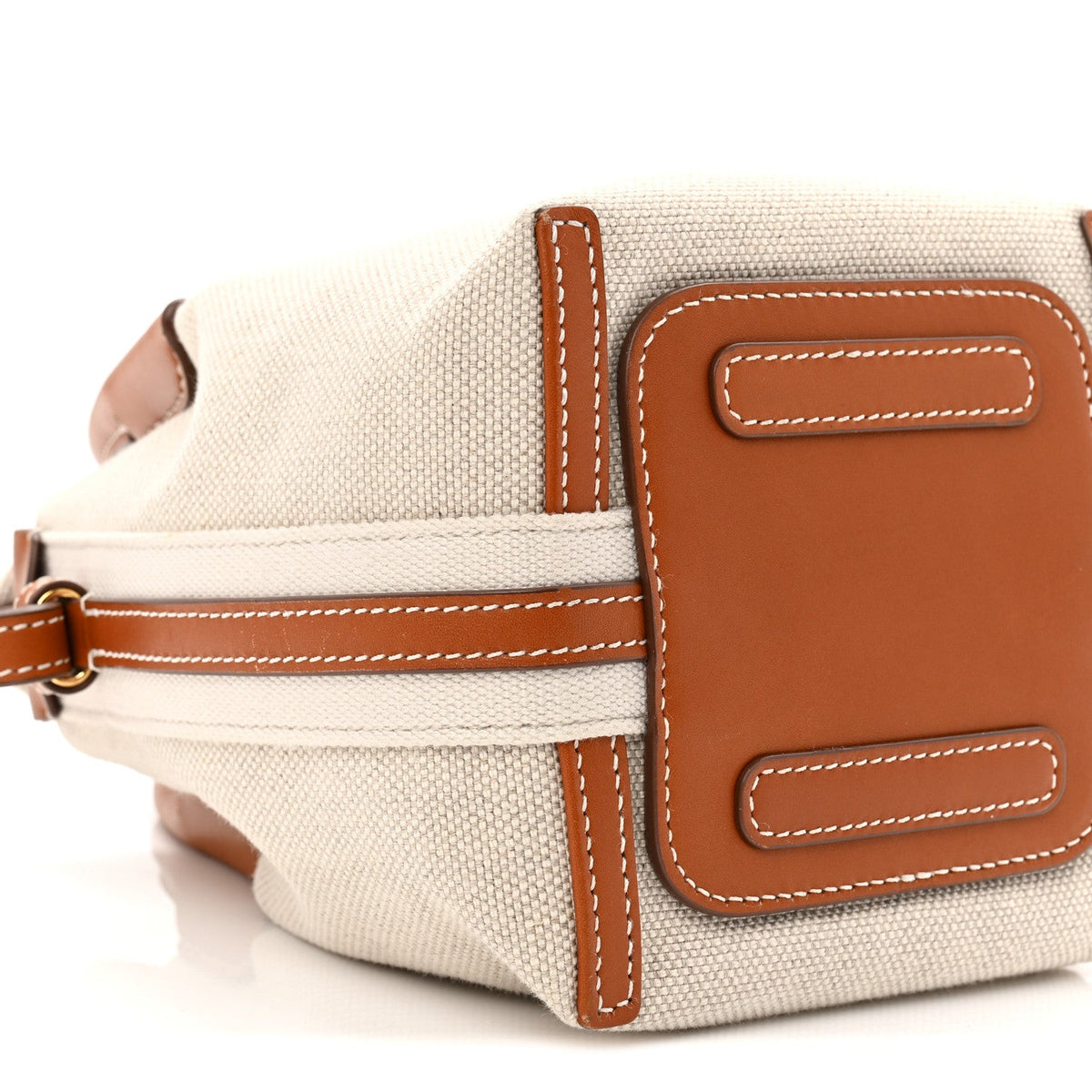 Calfskin Handbag - Natural