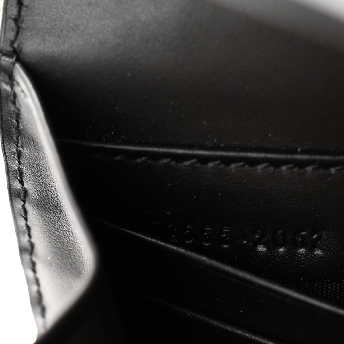 Calfskin Wallet Bag - Black