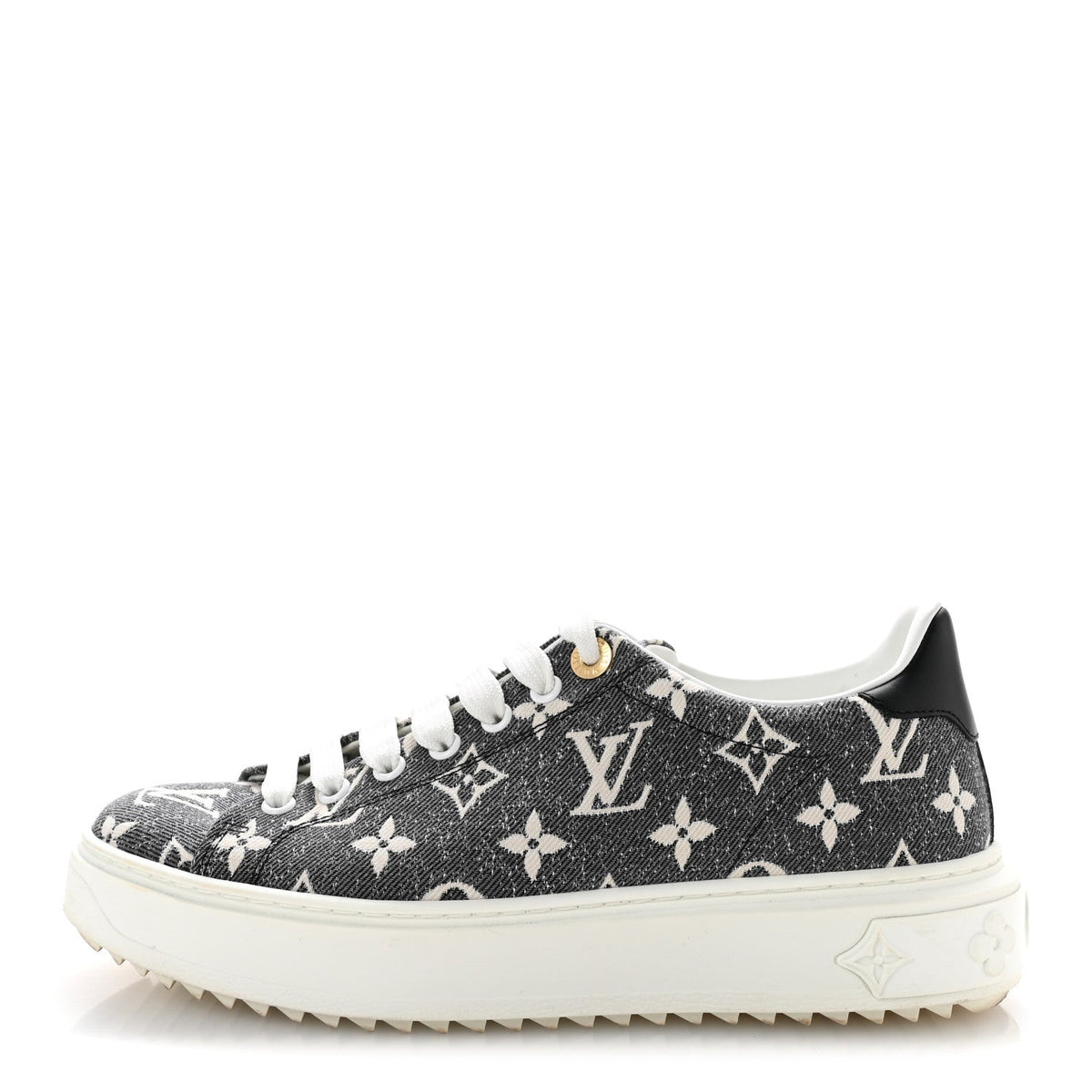 Denim Monogram Time Out Sneakers