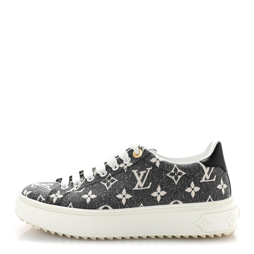 Denim Monogram Time Out Sneakers