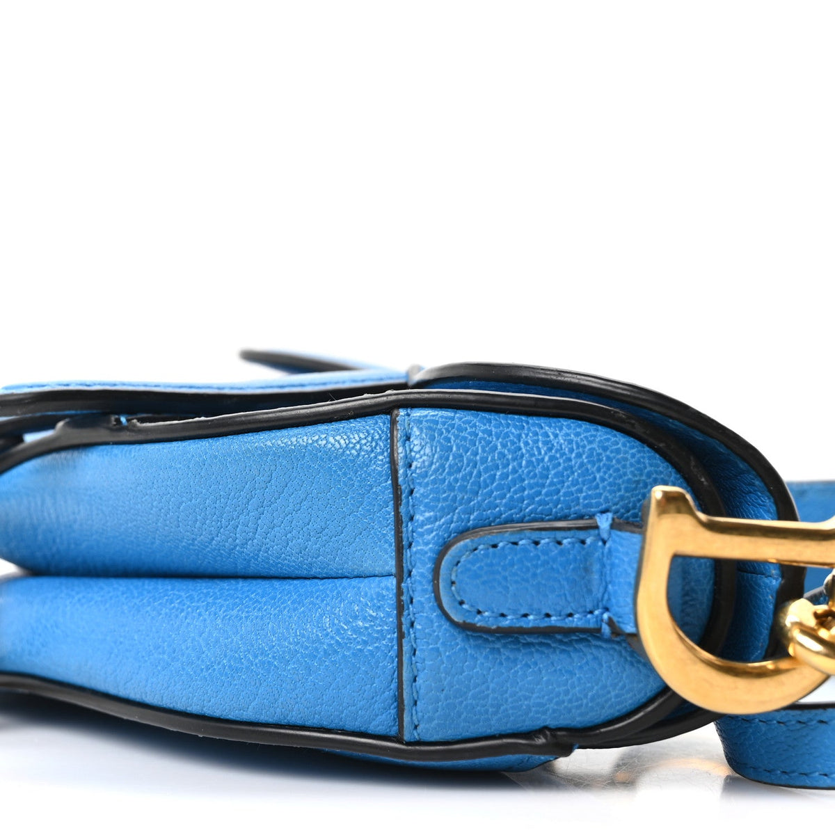 Goatskin Handbag - Blue