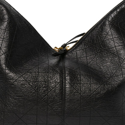 Large Calfskin Handbag - Black