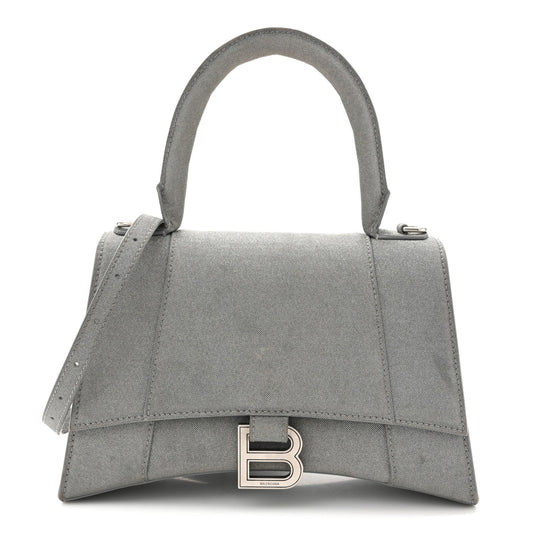 Small Fabric Handbag - Grey