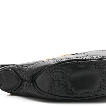 Mini Calfskin Shoulder Bag - Black