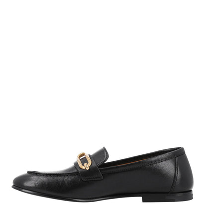 Hermes Calfskin Women's Colette Loafers 35 Black