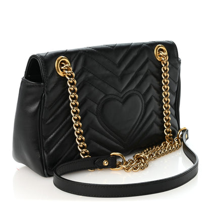 Small Calfskin Shoulder Bag - Black