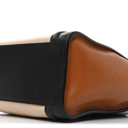 Nano Calfskin Travel Bag - White