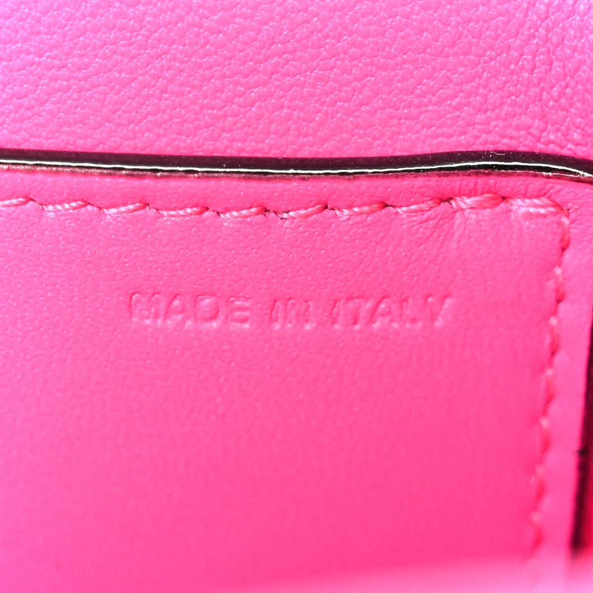 Nappa Clutch Bag - Pink