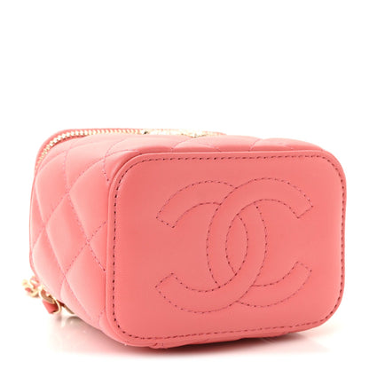 Mini Quilted Lambskin Handbag