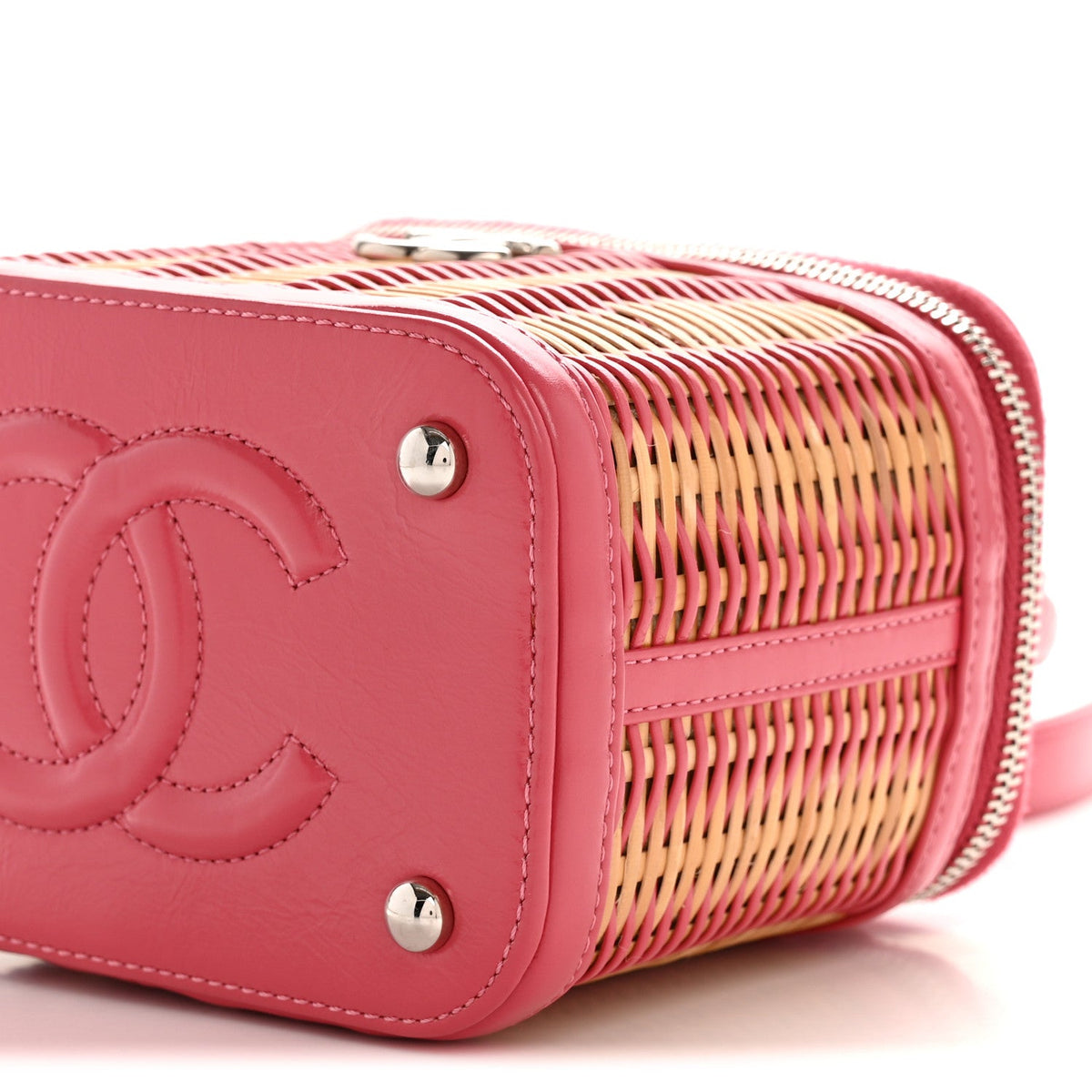 Small Calfskin Handbag - Pink