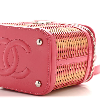 Small Calfskin Handbag - Pink