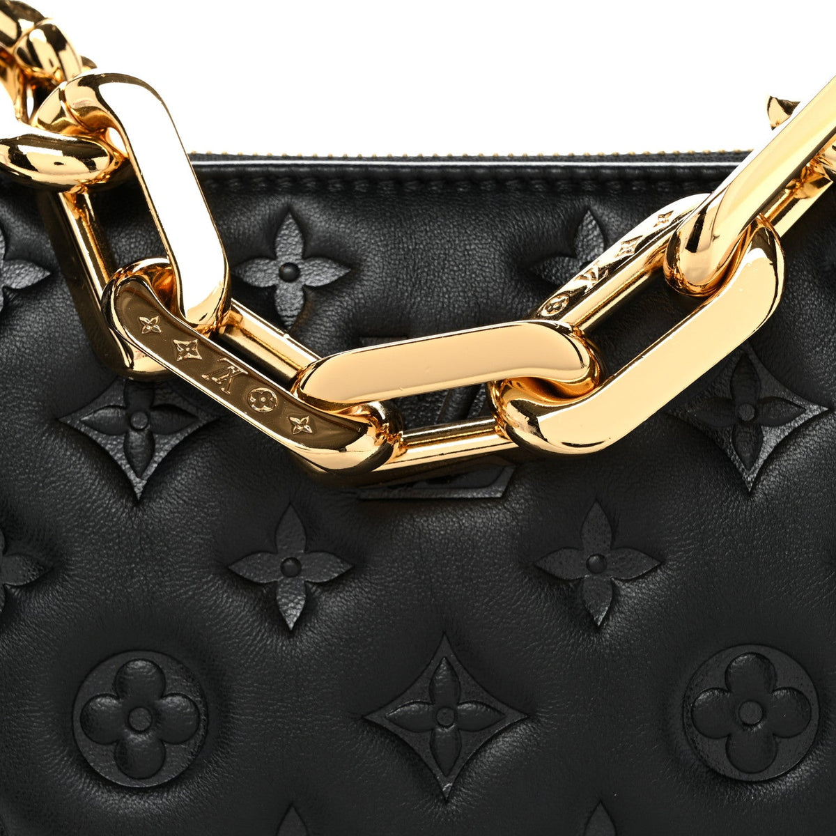 Lambskin Handbag - Black