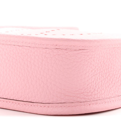 Taurillon Clemence Evelyne Tpm Rose Saku Handbag